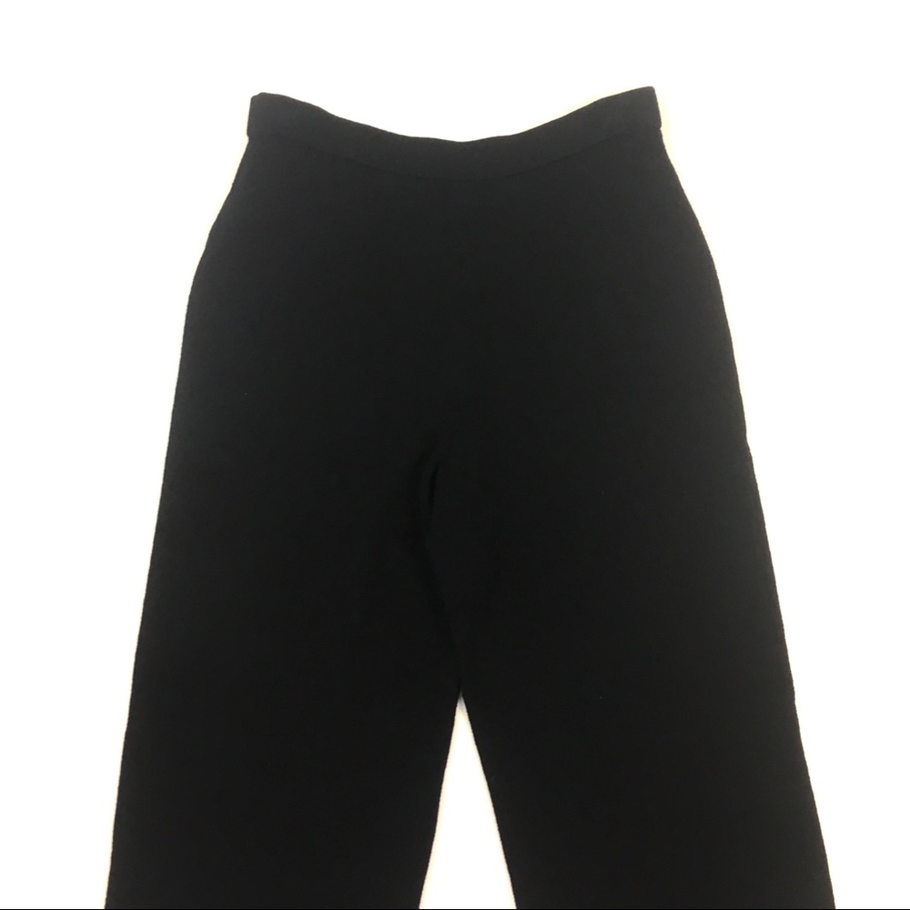 St. John Santana knit black pull on pants comfort - Picture 4 of 5